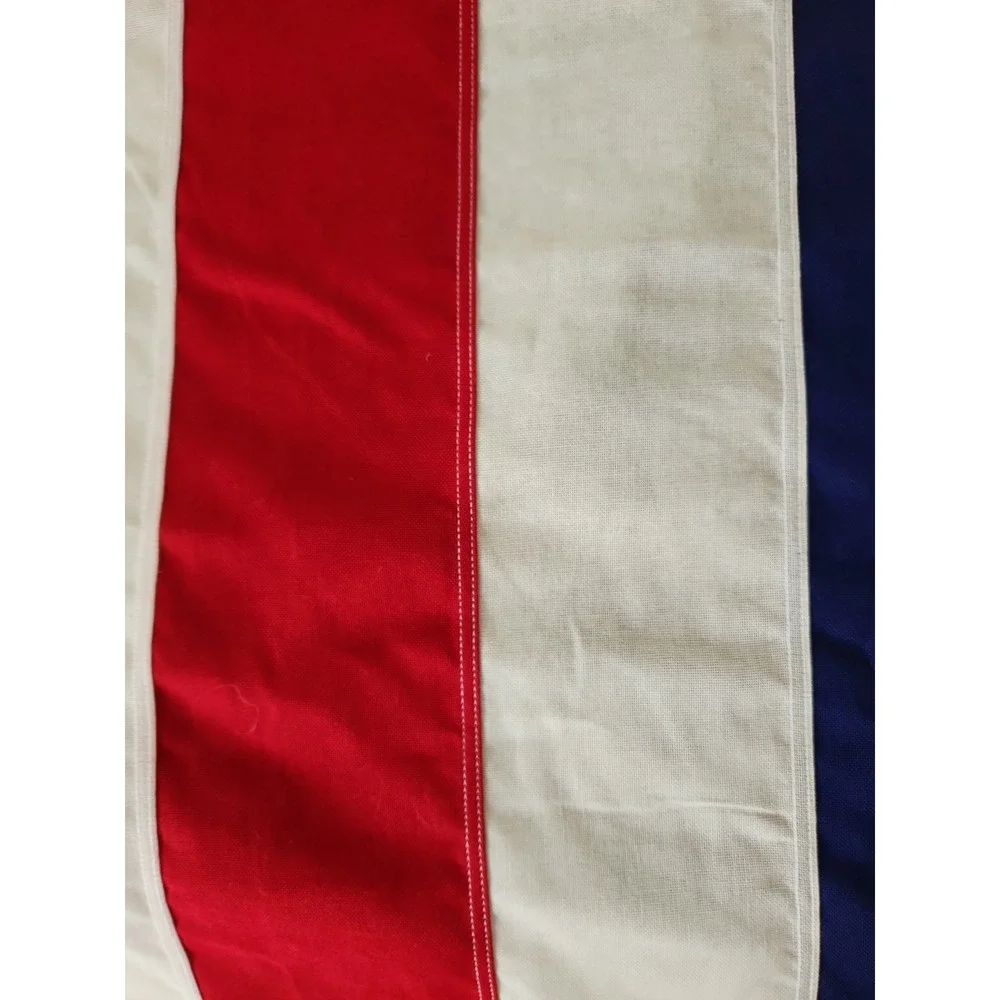 NEW VTG Valley Forge BEST 50 Star American Flag Sewn Cotton Bunting USA 5ftx9ft